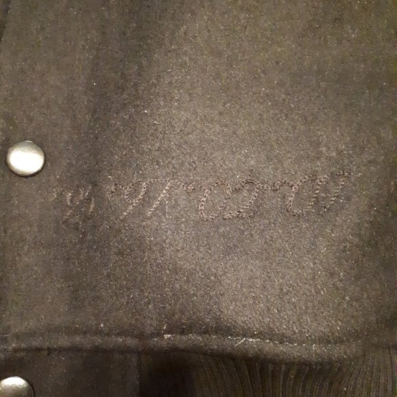 Art Start STAPLE X HUF X BLACK SCALE X 10.DEEP Varsity Jacket Black Small - Picture 6 of 14